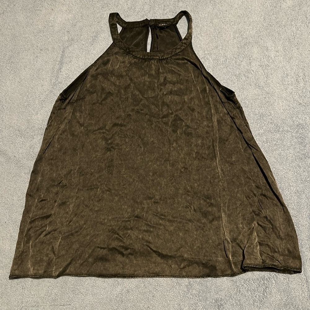 Torrid Soft Grey-Wash Mini Crew Neck Dress Size 2